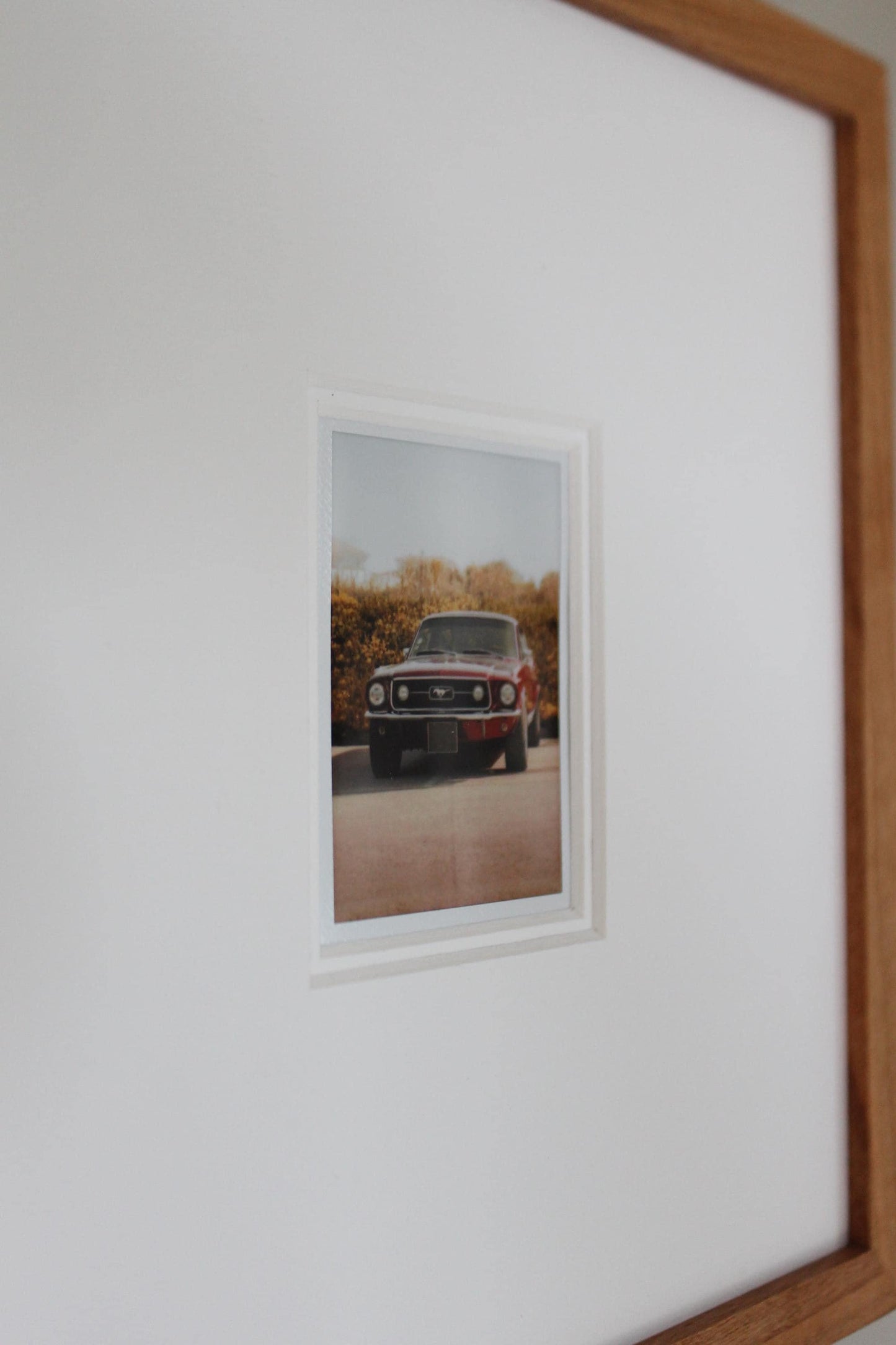 Gallery Frame for Fujifilm Instax Mini Film - Cherry