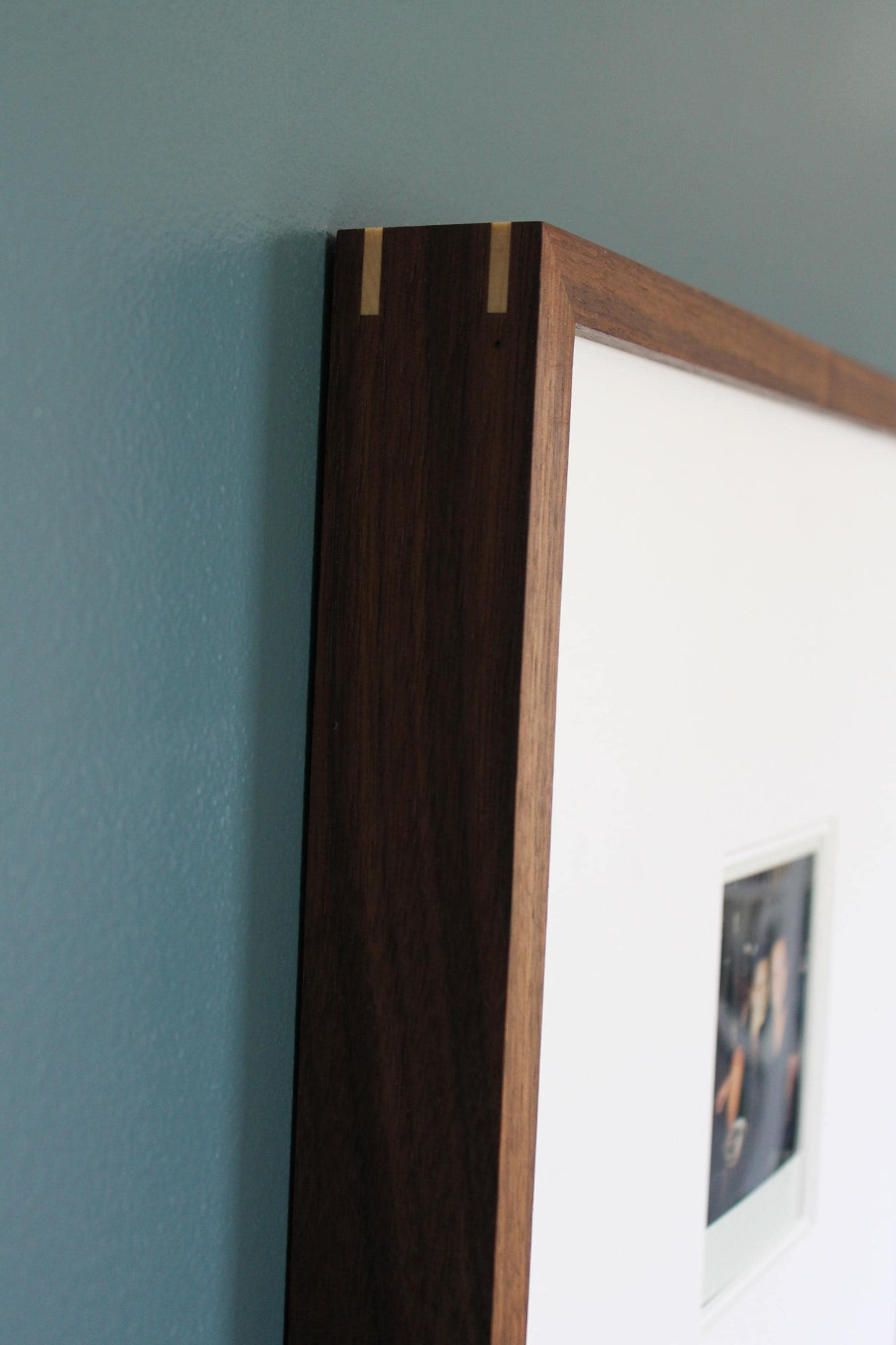 Gallery Frame for Polaroid Photographs - Walnut