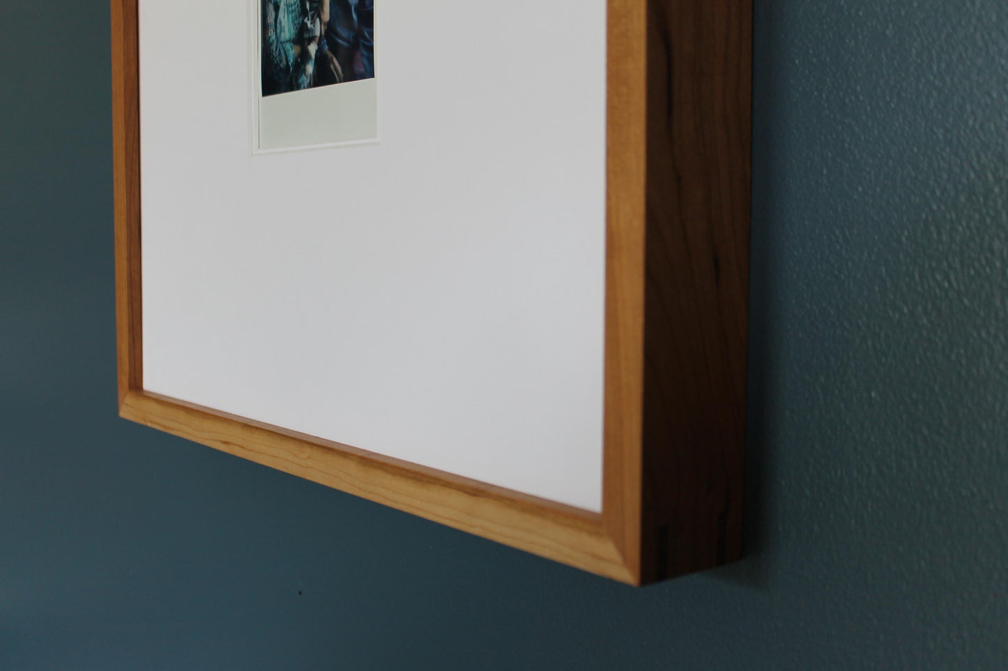 Gallery Frame for Polaroid Photographs - Cherry