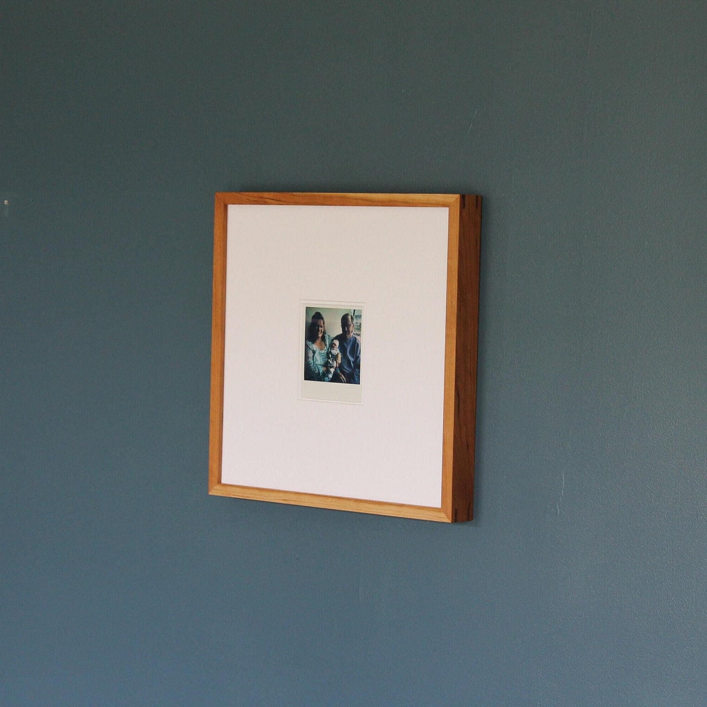 Gallery Frame for Polaroid Photographs - Cherry