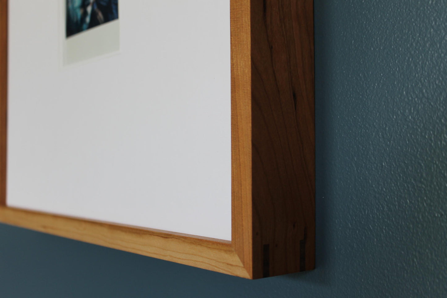 Gallery Frame for Polaroid Photographs - Cherry