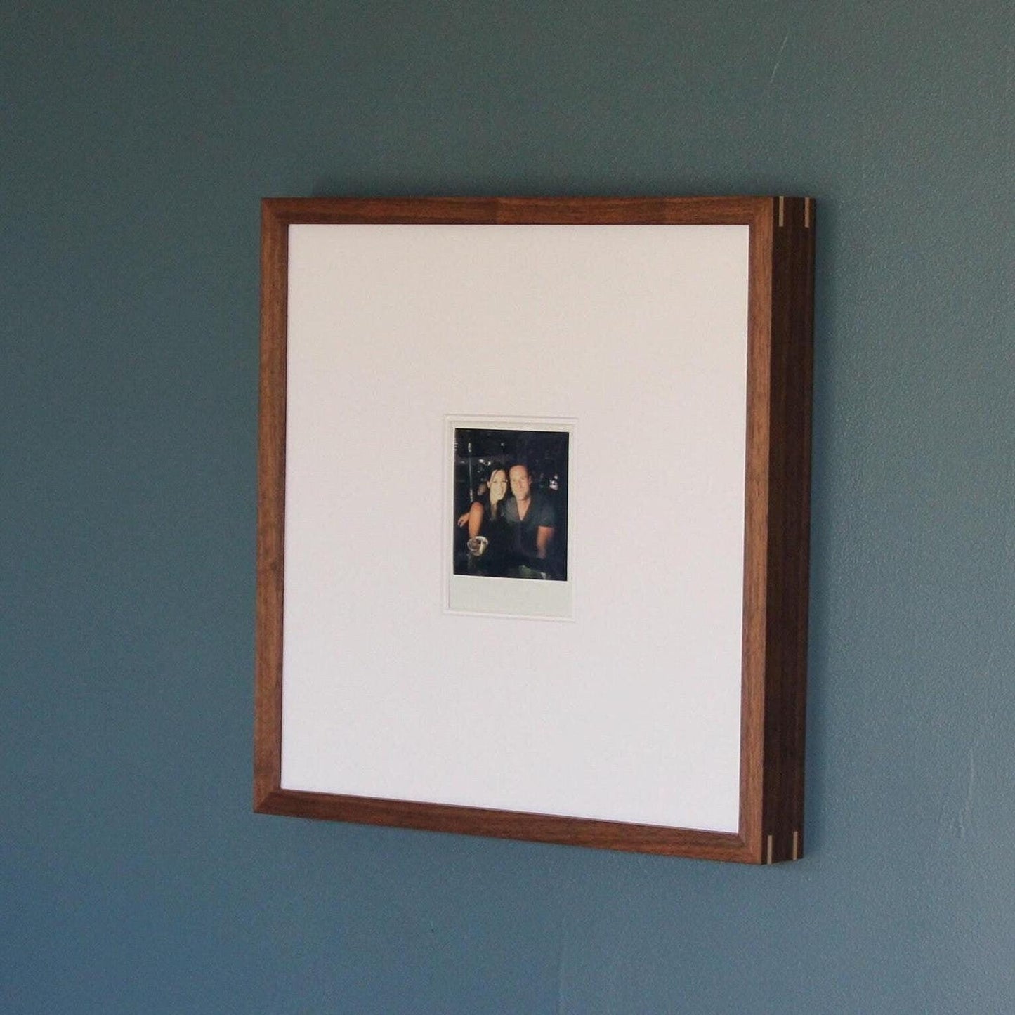 Gallery Frame for Polaroid Photographs - Walnut