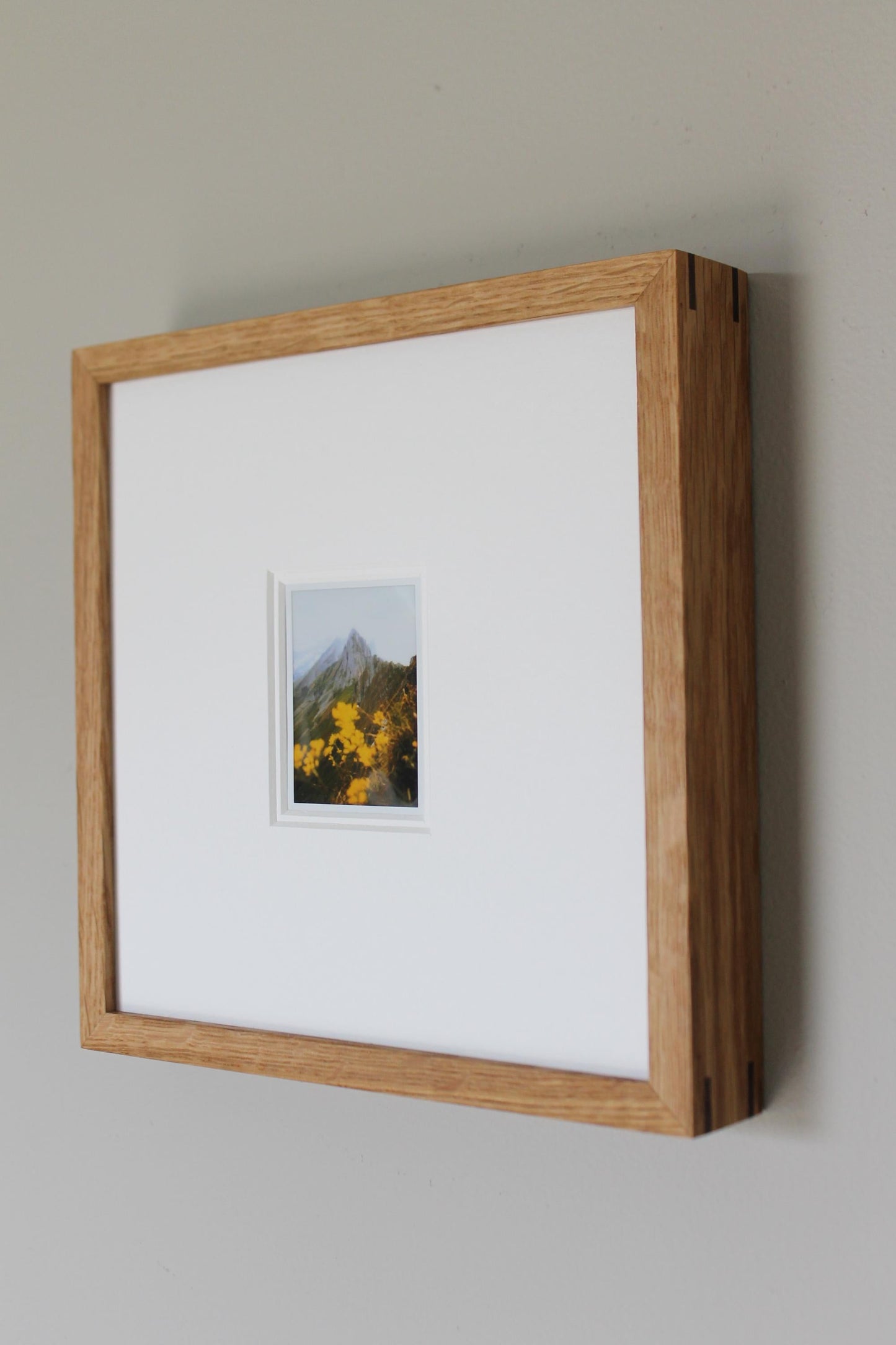 Gallery Frame for Fujifilm Instax Mini Film - White Oak