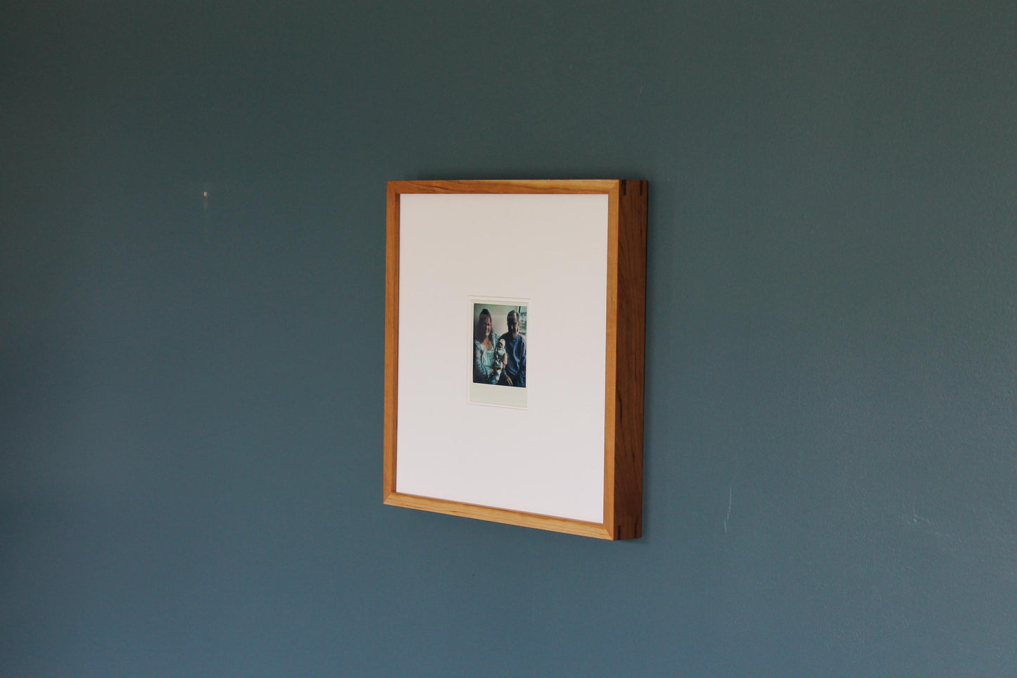 Gallery Frame for Polaroid Photographs - Cherry