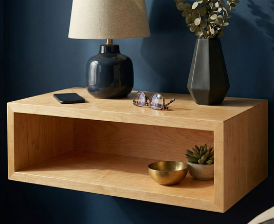 Maple Minimal Nightstand