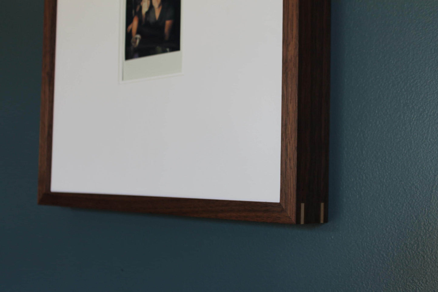 Gallery Frame for Polaroid Photographs - Walnut