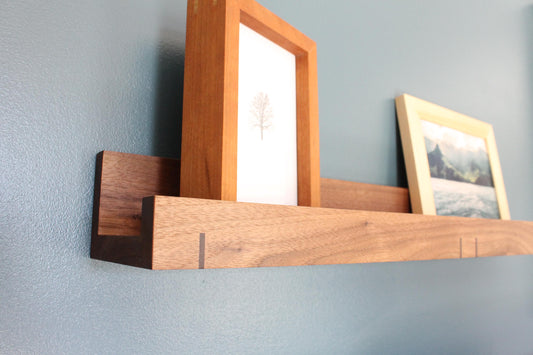 Ledge Shelf - 3 Inch - Walnut