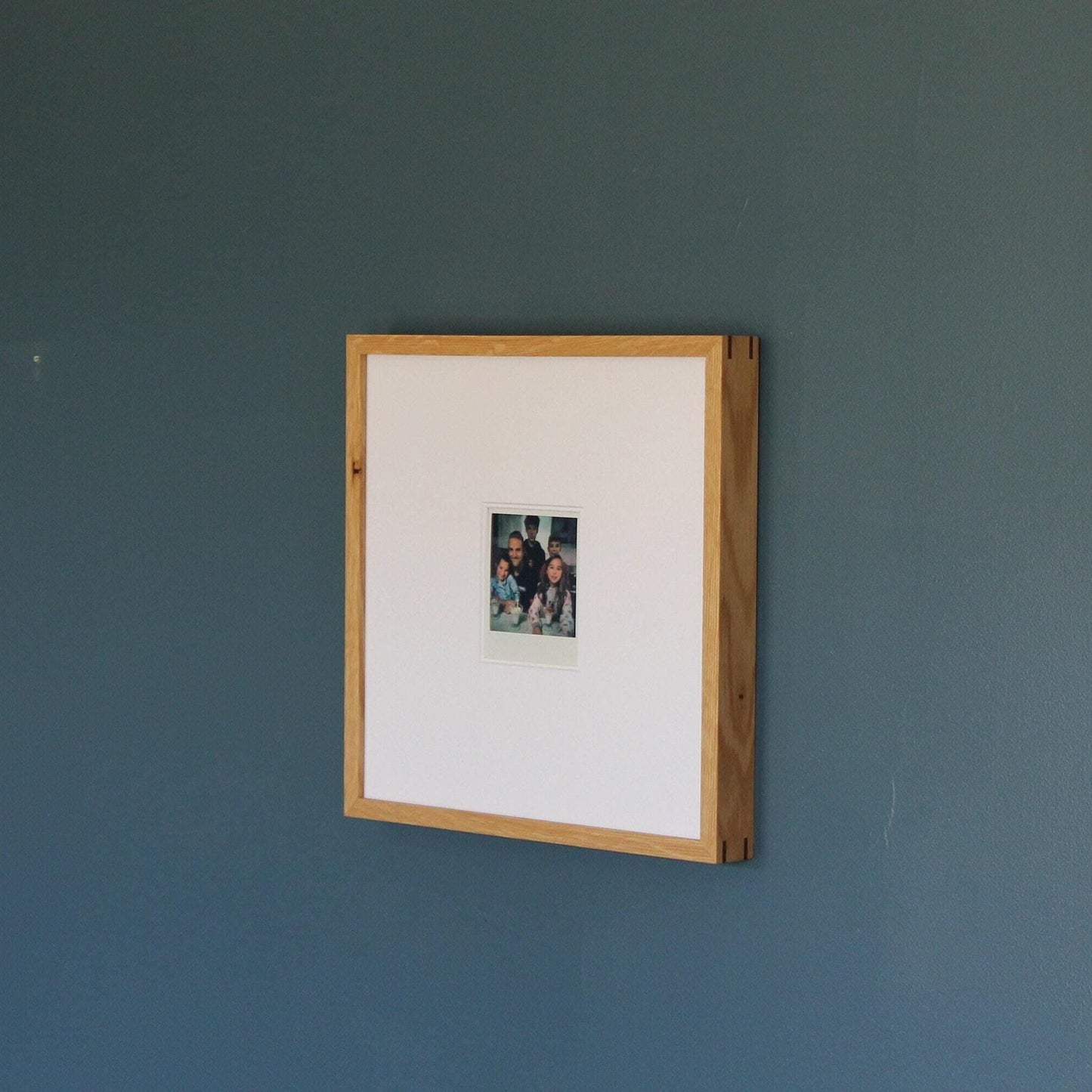 Gallery Frame for Polaroid Photographs - White Oak