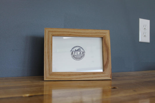 Desktop Picture Frame - 5 x 7 - White Oak
