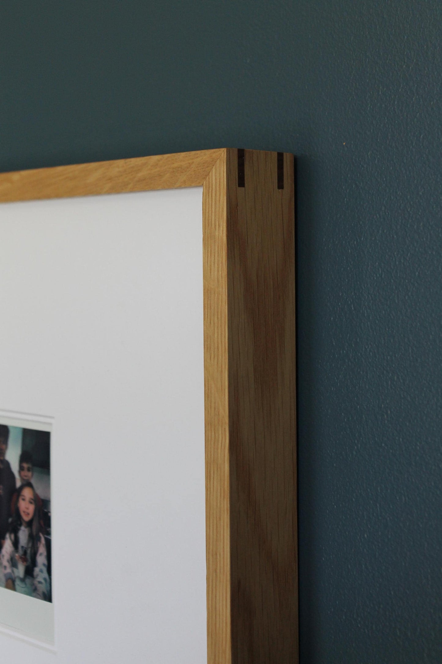 Gallery Frame for Polaroid Photographs - White Oak