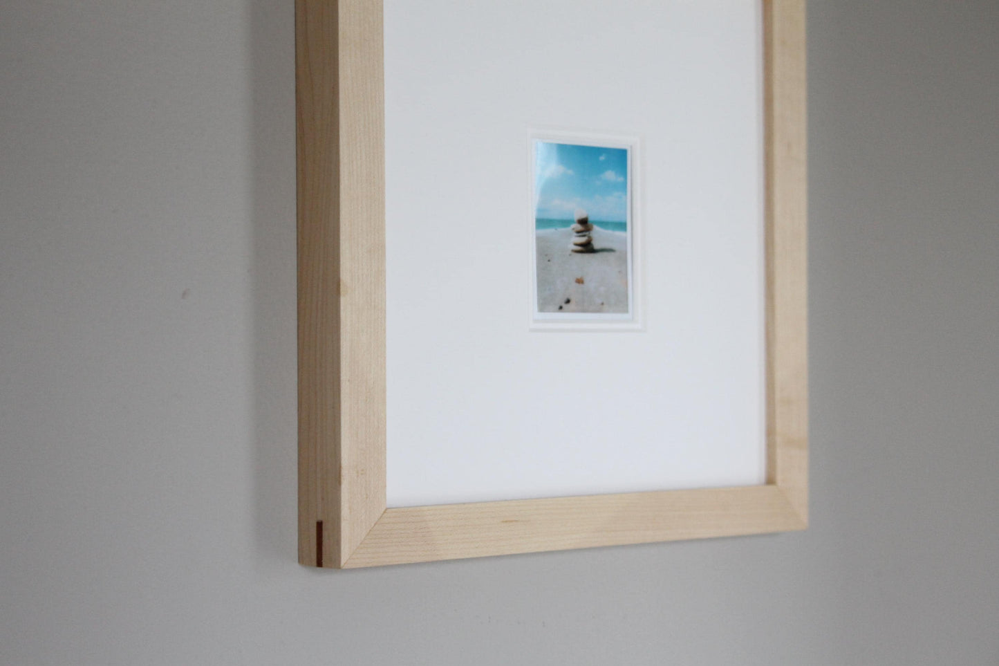 Minimal Frame for Fujifilm Instax Mini Film - Maple