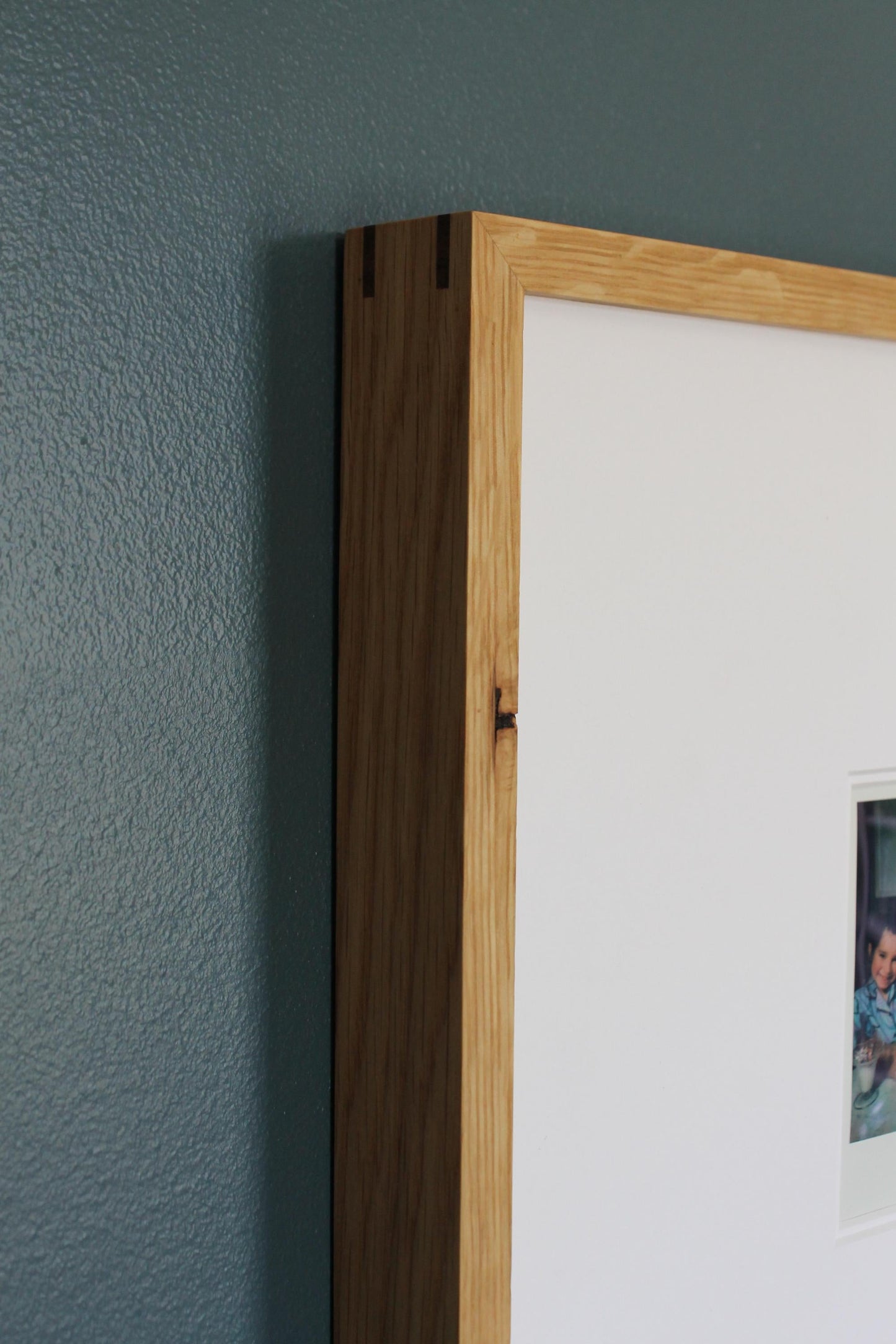 Gallery Frame for Polaroid Photographs - White Oak