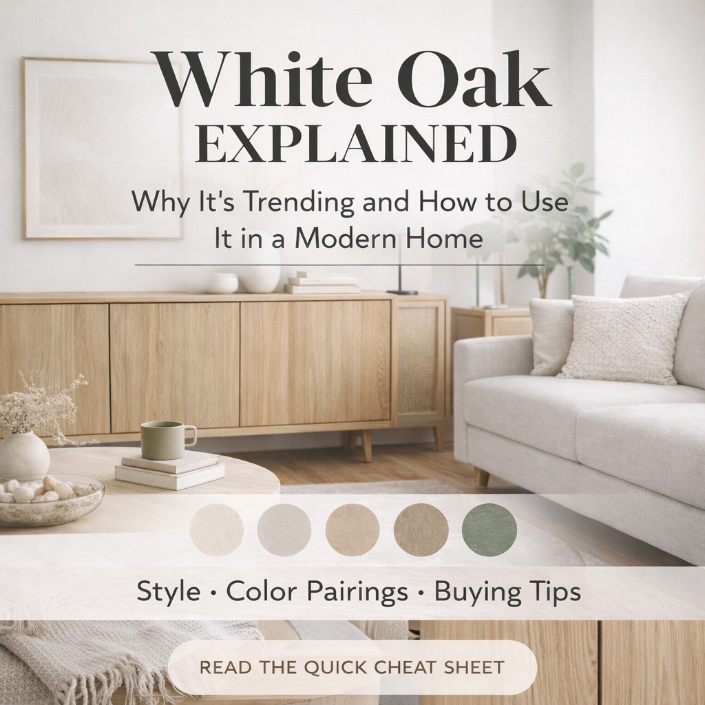 White Oak Explained: Why It’s Trending and How to Use It in a Modern H ...