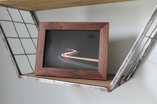 Desktop Picture Frame - 4 x 6 - Walnut