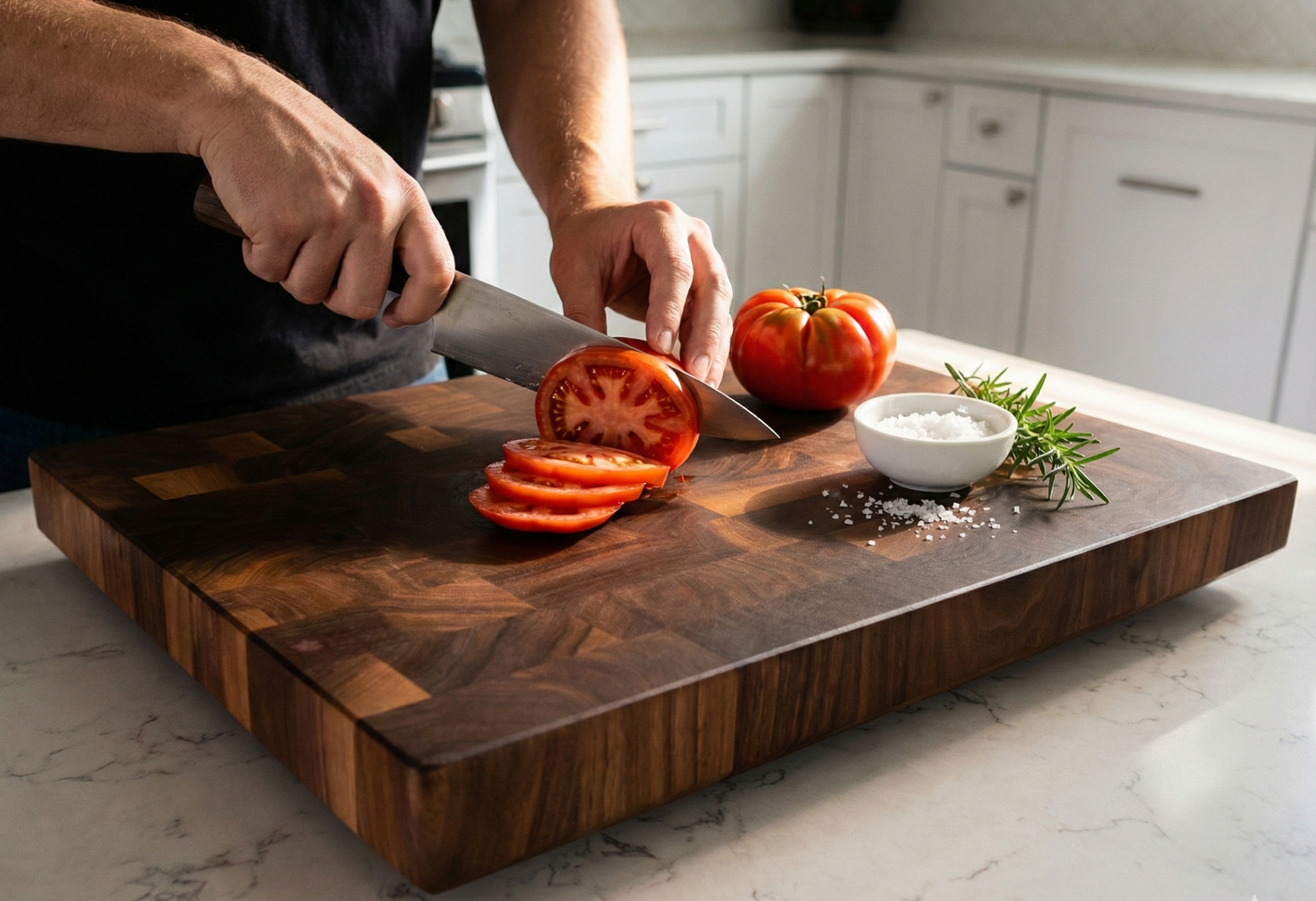 Walnut End Grain Cutting Board