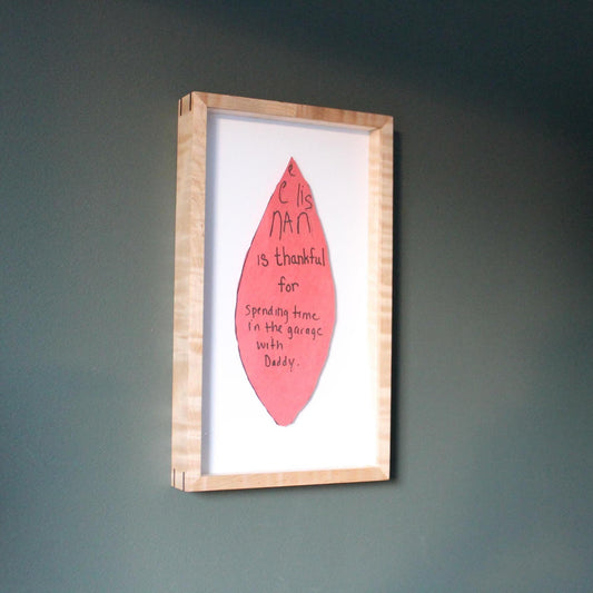 Shadowbox Frame - 3/4" Display Depth - Maple