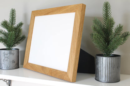 Desktop Picture Frame - 8 x 10 - White Oak
