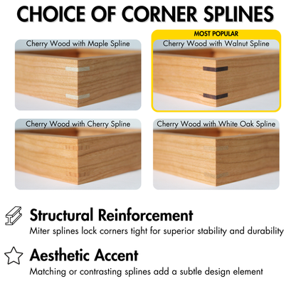 Cherry Floating Canvas Frame