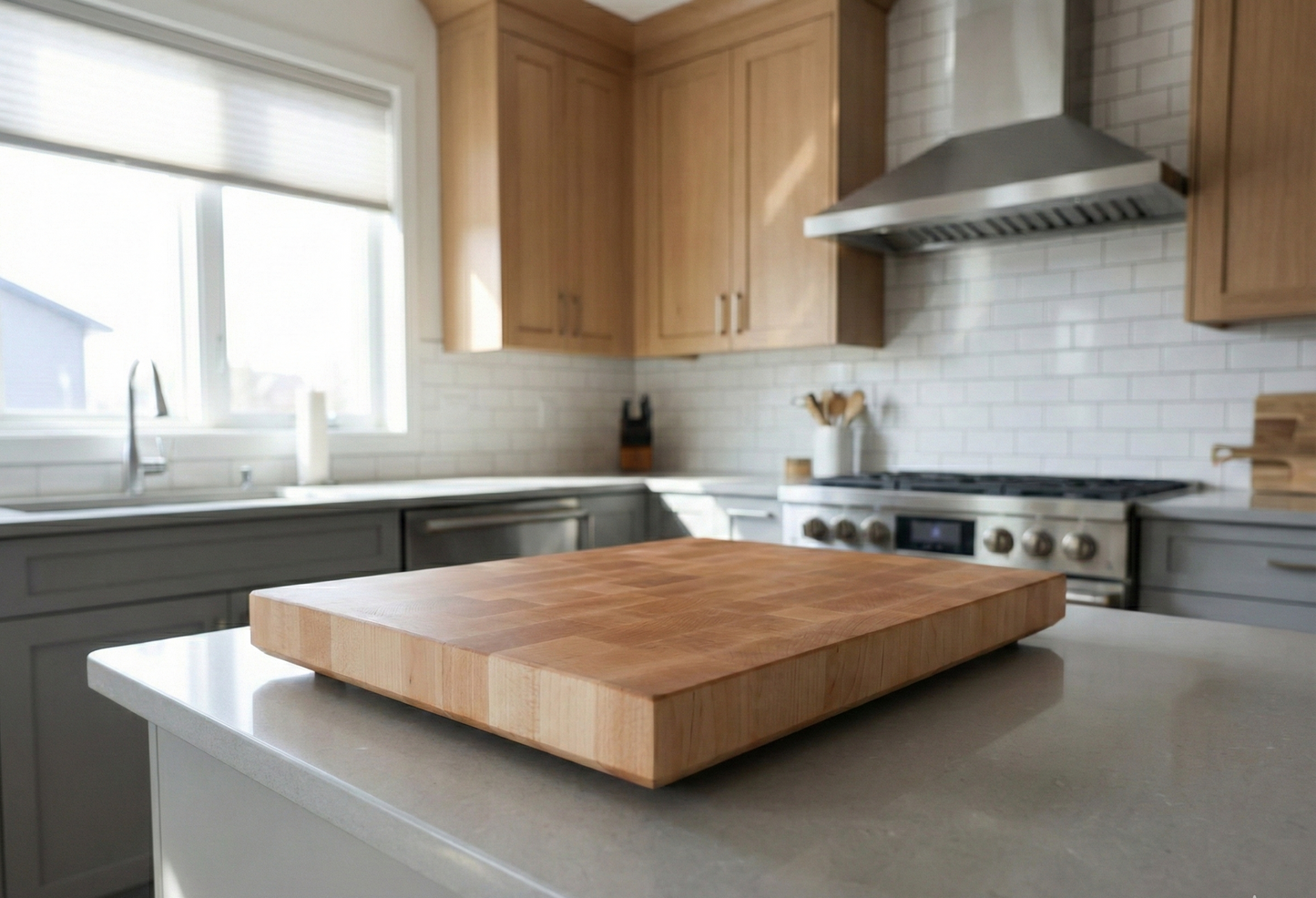 Maple End Grain Cutting Board