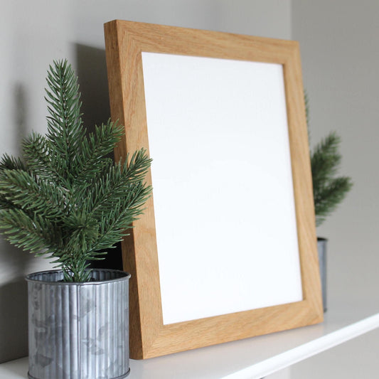 Desktop Picture Frame - 8 x 10 - White Oak