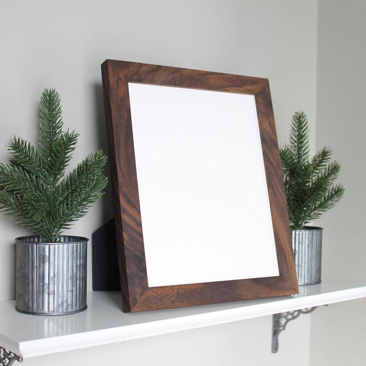 Desktop Picture Frame - 8 x 10 - Walnut